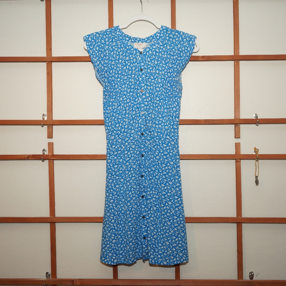 Blue Mini Dress